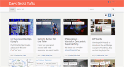 Desktop Screenshot of davidscotttufts.com